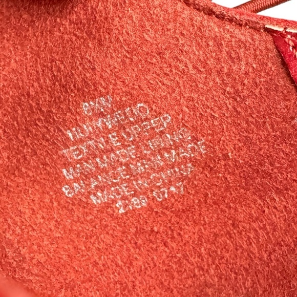 Nine West Nulywed faux suede red heels stilettos women’s shoes 6.5 - Picture 10 of 14